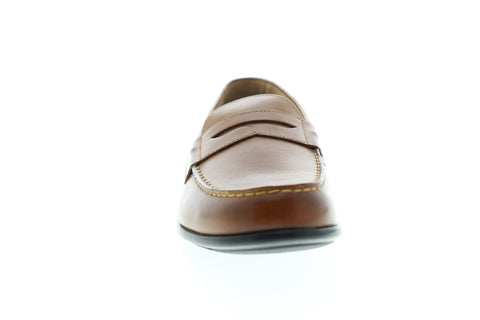 Nunn Bush Drexel 84744-221 Mens Brown Leather Low Top Penny Loafers Shoes