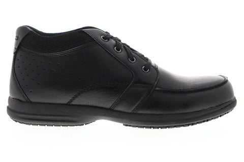 Nunn Bush SAL 84789-001 Mens Black Synthetic Lace Up Chukkas Boots Shoes