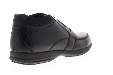 Nunn Bush SAL 84789-001 Mens Black Synthetic Lace Up Chukkas Boots Shoes