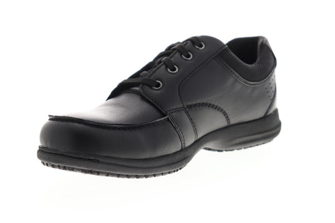 Nunn Bush Stefan 84790-001 Mens Black Low Top Lace Up Plain Toe Oxfords Shoes