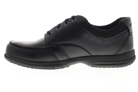 Nunn Bush Stefan 84790-001 Mens Black Low Top Lace Up Plain Toe Oxfords Shoes