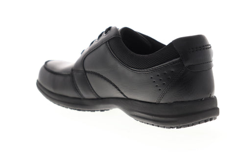 Nunn Bush Stefan 84790-001 Mens Black Low Top Lace Up Plain Toe Oxfords Shoes