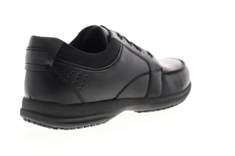 Nunn Bush Stefan 84790-001 Mens Black Low Top Lace Up Plain Toe Oxfords Shoes