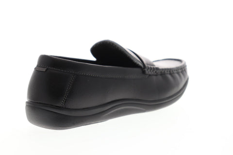 Nunn Bush Brentwood Moc Toe Penny Mens Black Casual Dress Loafers Shoes