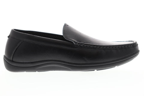 Nunn Bush Brentwood Moc Toe Venetian Mens Black Casual Dress Loafers Shoes