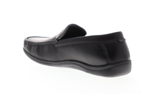 Nunn Bush Brentwood Moc Toe Venetian Mens Black Casual Dress Loafers Shoes