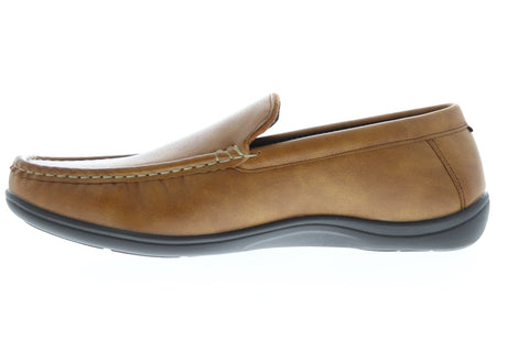 Nunn Bush Brentwood Moc Toe Venetian Mens Tan Casual Dress Loafers Shoes