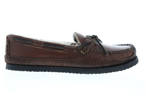 Frye Porter Tie 84816 Mens Brown Leather Casual Slip On Loafers Shoes