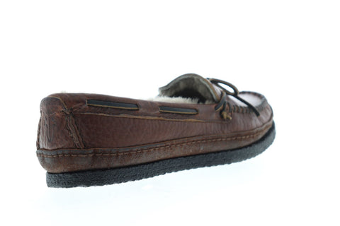 Frye Porter Tie 84816 Mens Brown Leather Casual Slip On Loafers Shoes