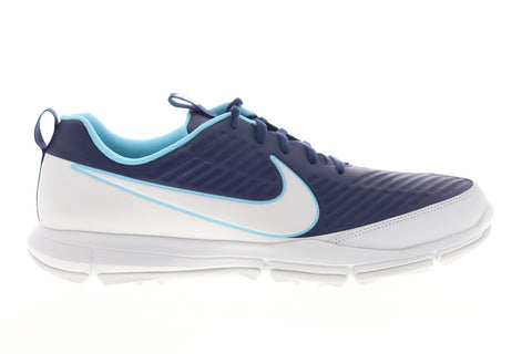Nike Explorer 2 849957-400 Mens Blue Synthetic Lace Up Athletic Golf Shoes
