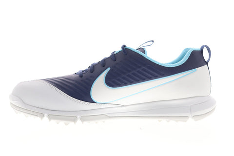 Nike Explorer 2 849957-400 Mens Blue Synthetic Lace Up Athletic Golf Shoes