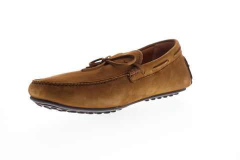 Frye Allen Tie 85224 Mens Brown Nubuck Casual Slip On Loafers Shoes