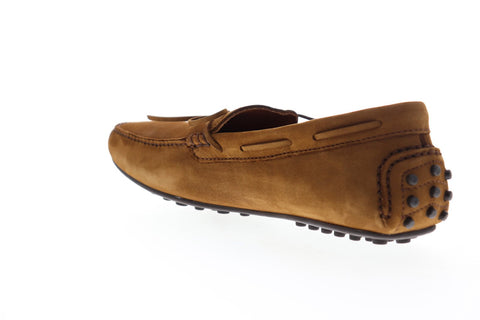 Frye Allen Tie 85224 Mens Brown Nubuck Casual Slip On Loafers Shoes