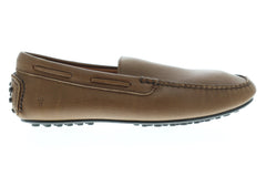 Frye Allen Venetian Mens Brown Leather Casual Dress Slip On Loafers Shoes