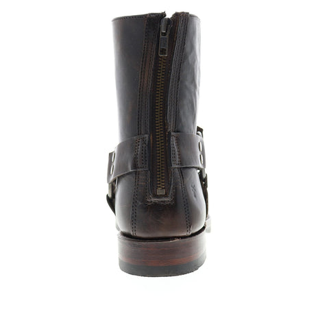 Frye John Addison Harness Back Zip 86167 Mens Brown Casual Dress Boots Shoes
