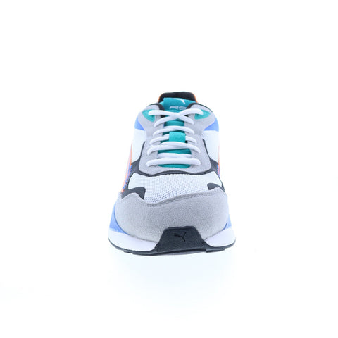 Puma RS-Metric 38616901 Mens White Suede Lifestyle Sneakers Shoes