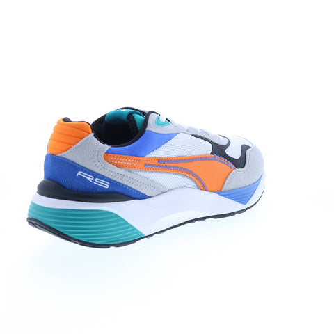 Puma RS-Metric 38616901 Mens White Suede Lifestyle Sneakers Shoes