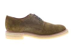 Frye Chris Crepe Oxford 86953 Mens Brown Suede Low Top Plain Toe Oxfords Shoes