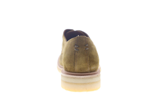 Frye Chris Crepe Oxford 86953 Mens Brown Suede Low Top Plain Toe Oxfords Shoes