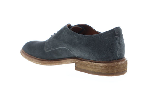 Frye Chris Oxford Mens Gray Suede Casual Dress Lace Up Oxfords Shoes