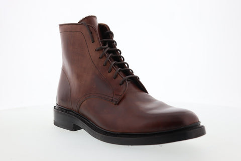 Frye Jones Lace Up 86996 Mens Brown Leather Casual Dress Boots Shoes