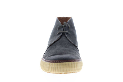 Frye Emory Chukka 87093 Mens Gray Suede Lace Up Chukkas Boots Shoes