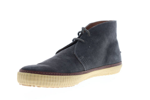 Frye Emory Chukka 87093 Mens Gray Suede Lace Up Chukkas Boots Shoes