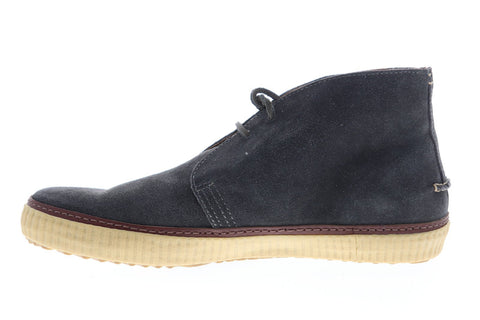 Frye Emory Chukka 87093 Mens Gray Suede Lace Up Chukkas Boots Shoes