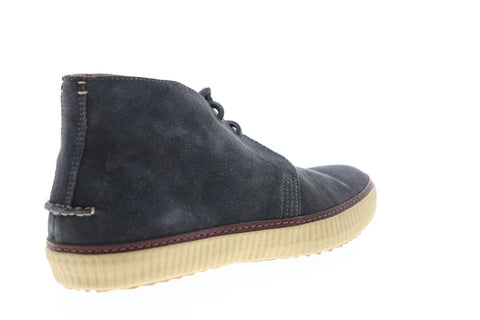 Frye Emory Chukka 87093 Mens Gray Suede Lace Up Chukkas Boots Shoes