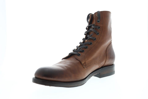 Frye Will Lace Up 87133 Mens Brown Leather Casual Dress Boots Shoes