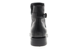 Frye Folsom Moto 87257 Mens Black Leather Adjustable Strap  display picture 2