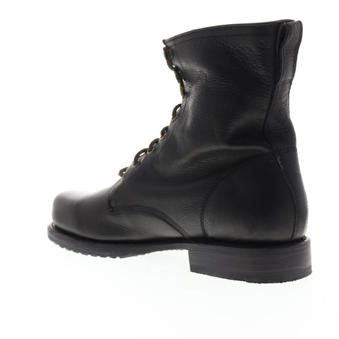 Frye Wayde Combat 87302 Mens Black Leather Lace Up Casual Dress Boots Shoes