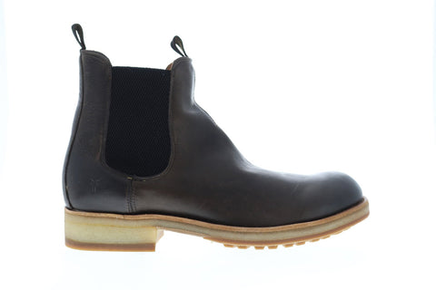 Frye Rainer Chelsea 87312 Gray Slip On Boots - Ruze Shoes