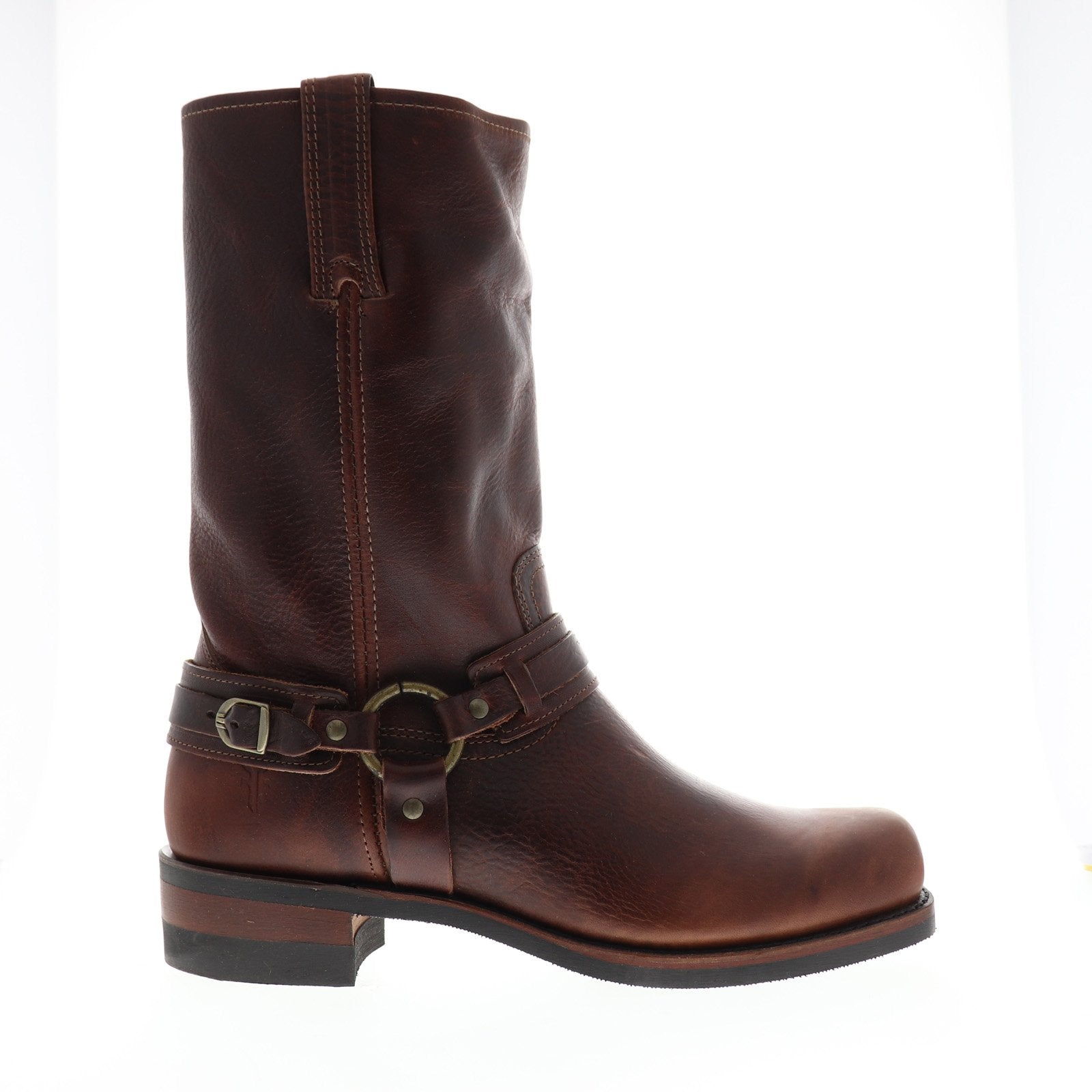 Frye Harness 12R 87350 Mens Brown Leather Adjustable Strap 