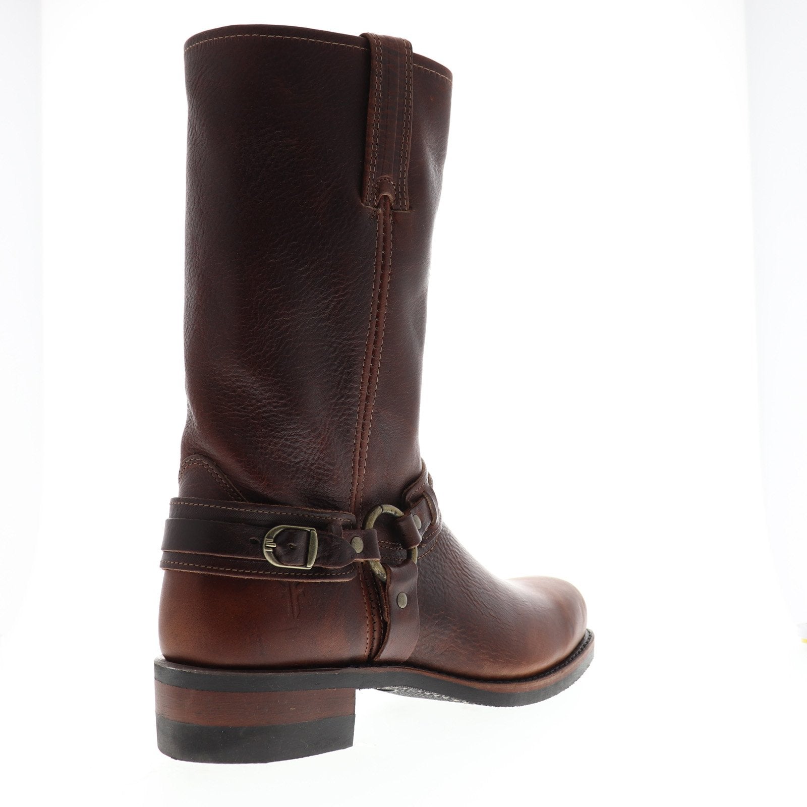 Frye Harness 12R Boots Gaucho brown 87350 Men’s Size 8 Frye Harness 12r 87350 Men 9m Gaucho Brown Leather  main image 3