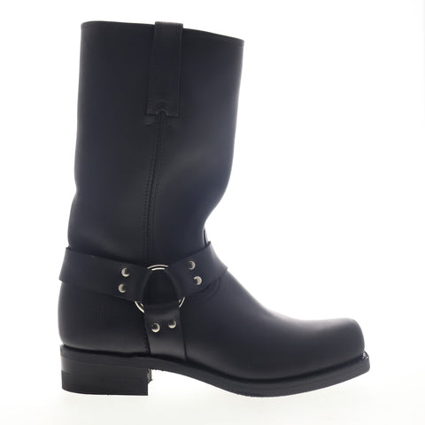 Frye Harness 12R 87350 Mens Black Wide 2E Leather High Top Casual Dress Boots