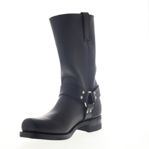 Frye Harness 12R 87350 Mens Black Wide 2E Leather High Top Casual Dress Boots