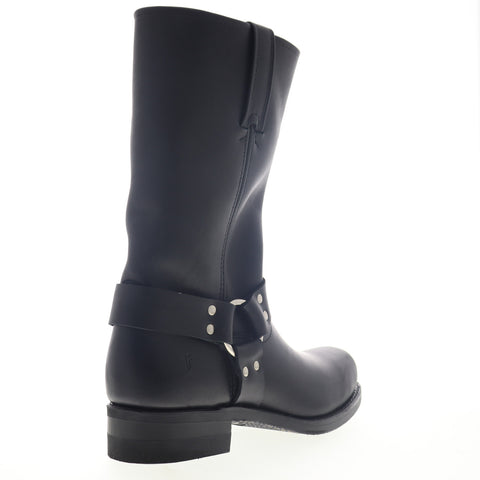 Frye Harness 12R 87350 Mens Black Wide 2E Leather High Top Casual Dress Boots