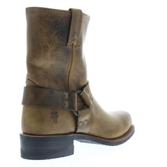 Frye Jesse Dark Brown Leather Men’s Harness Motorcycle Boots Made in Mexico 8D FRYE 87465 JESSE HARNESS Brown Leather Motorcycle Boots  main image 4