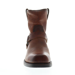 Frye Harness 8R 87408 Mens Brown Leather Slip On Casual Dress