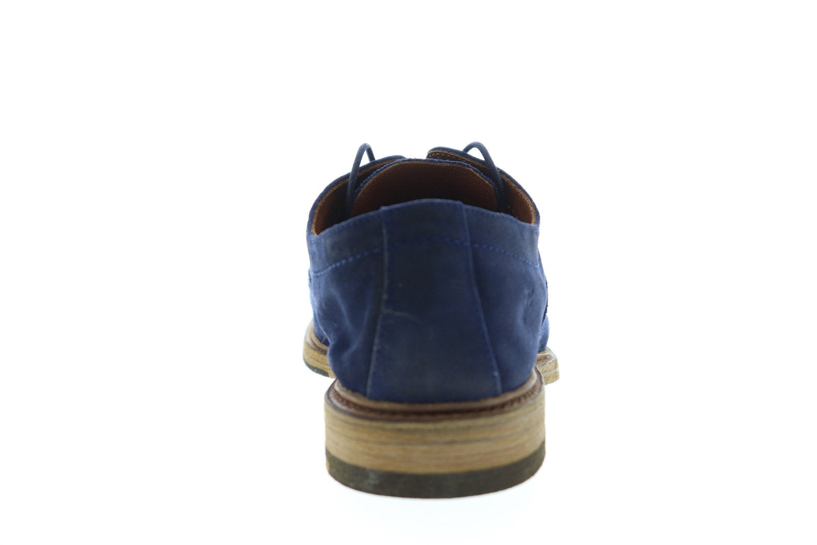 Frye Paul Bal Oxford 87633 Mens Blue Suede Low Top Lace Up  display picture 1