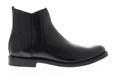 Frye Jet Chelsea Mens Black Leather Casual Dress Slip On Boots Shoes