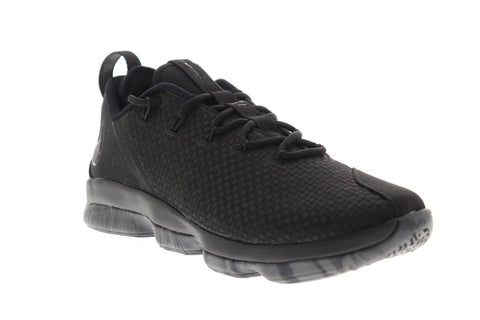 Nike Lebron Xiv Low 878636-002 Mens Black Athletic Gym Cross Training Shoes