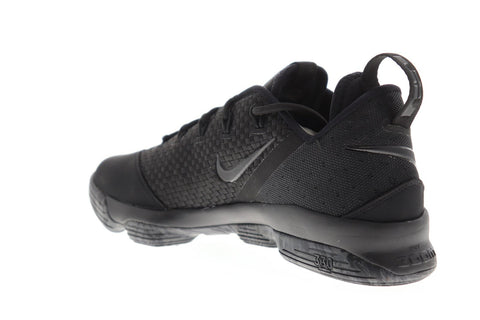 Nike Lebron Xiv Low 878636-002 Mens Black Athletic Gym Cross Training Shoes