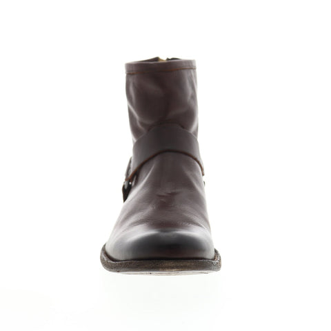 Frye Phillip Harness 87870 Mens Brown Leather Casual Dress Boots Shoes