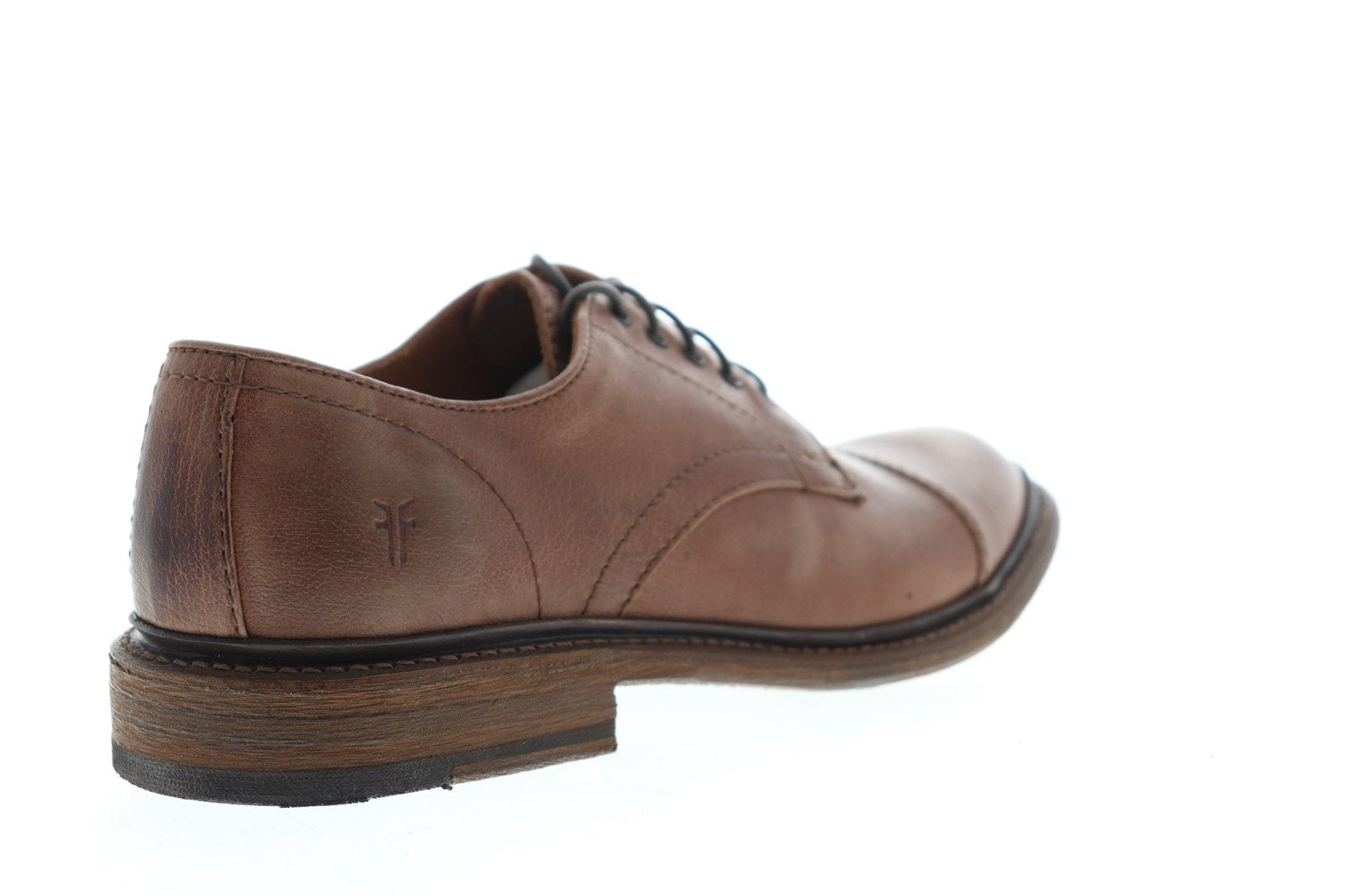 Frye Jack Oxford 87891 Mens Brown Leather Low Top Lace Up Cap Toe
