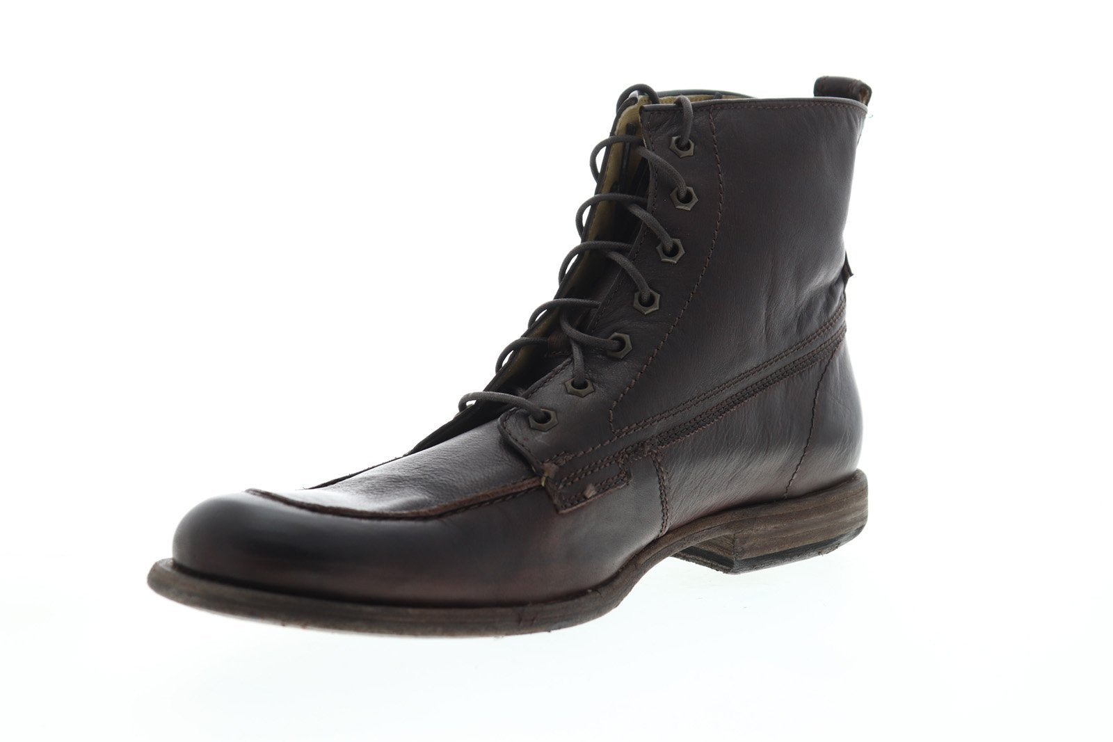 Frye Phillip Work Boot 87901 Mens Brown Leather Lace Up 