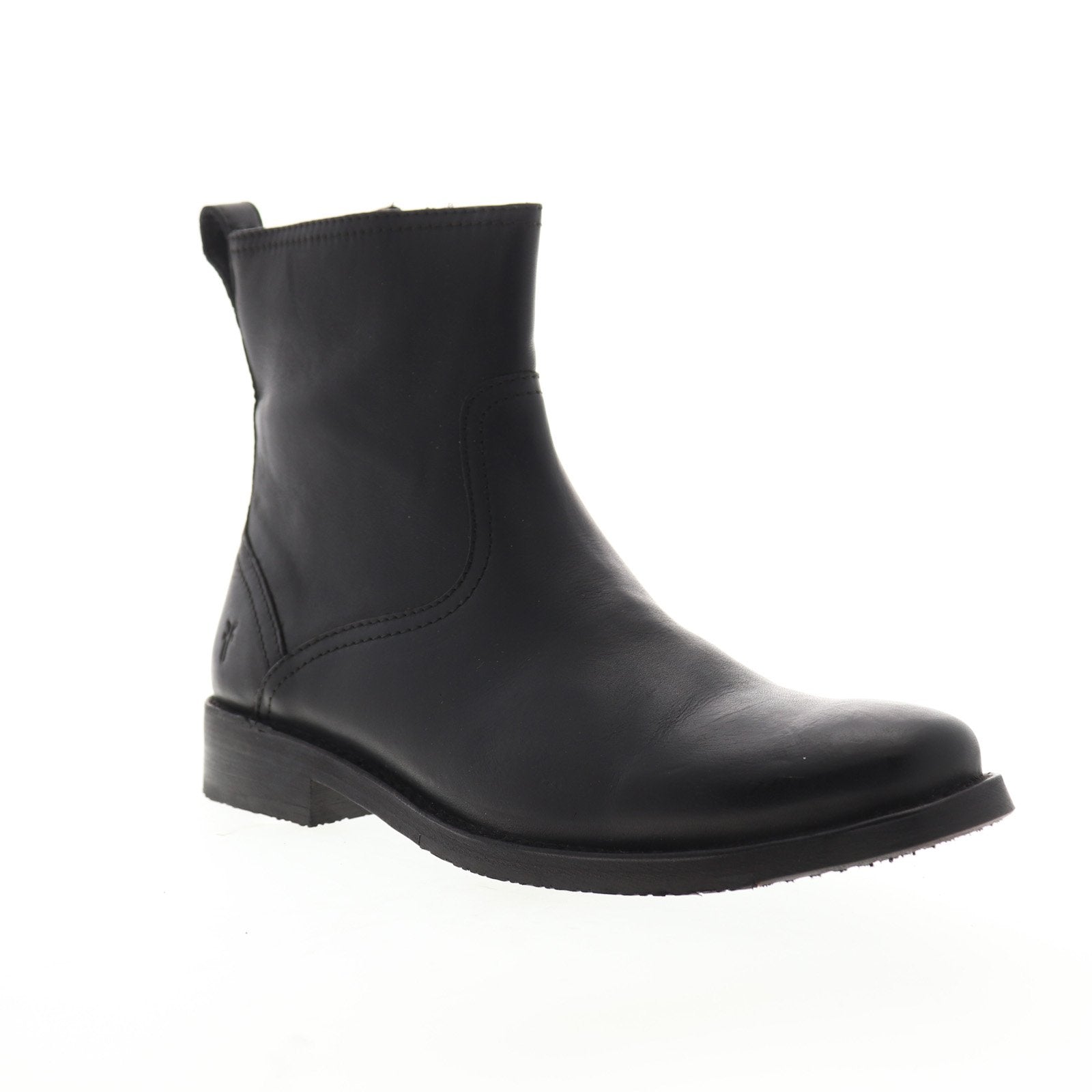 Frye Oliver Inside Zip 87908 Mens Black Leather Zipper 