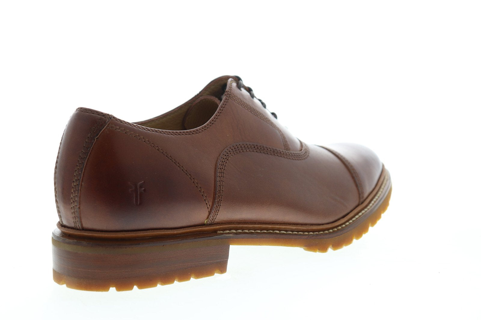 Frye James Bal Lug Oxford 87943 Mens Brown Leather Lace Up Cap Toe Shoes 9‎ 1/2D NEW! Frye James Bal Lug Oxford 87943 Mens Black Leather Lace  main image 3