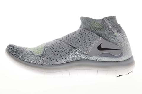 Nike Free Rn Motion Fk 2017 Mens Gray Textile Athletic Running Shoes